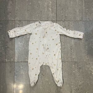 Baby GAP Zip Up with Gold Accents